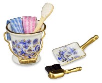 Набор для уборки фарфоровый