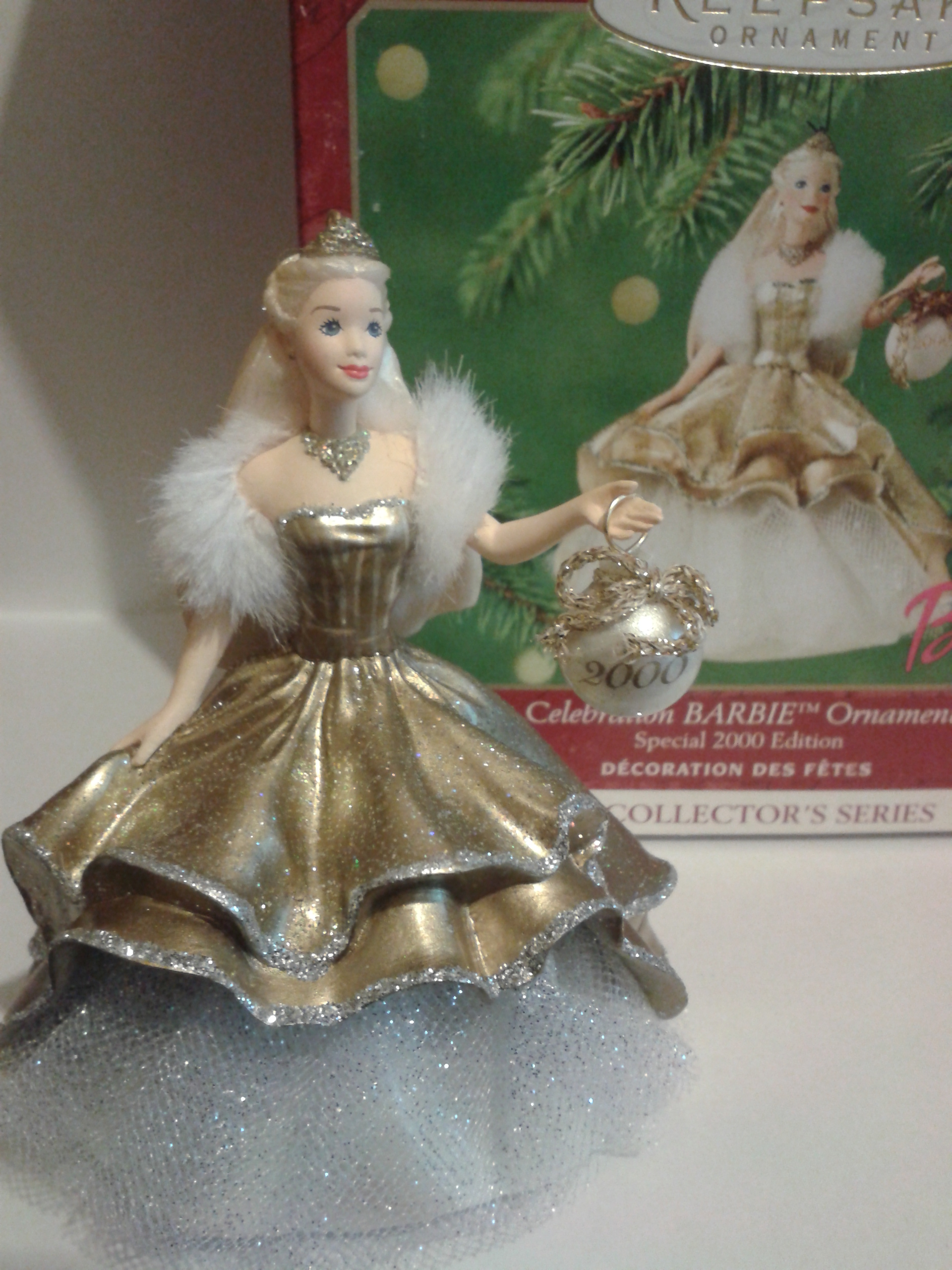 Статуэтка/Фигурка Праздничная Барби 2000