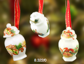 Новогоднее украшение Баночка с крышкой