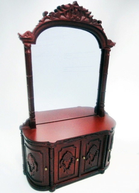 Комод кукольный с зеркалом