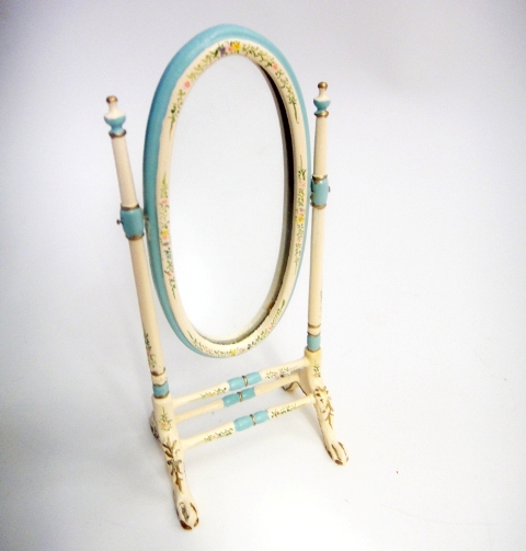 Зеркало напольное овальное