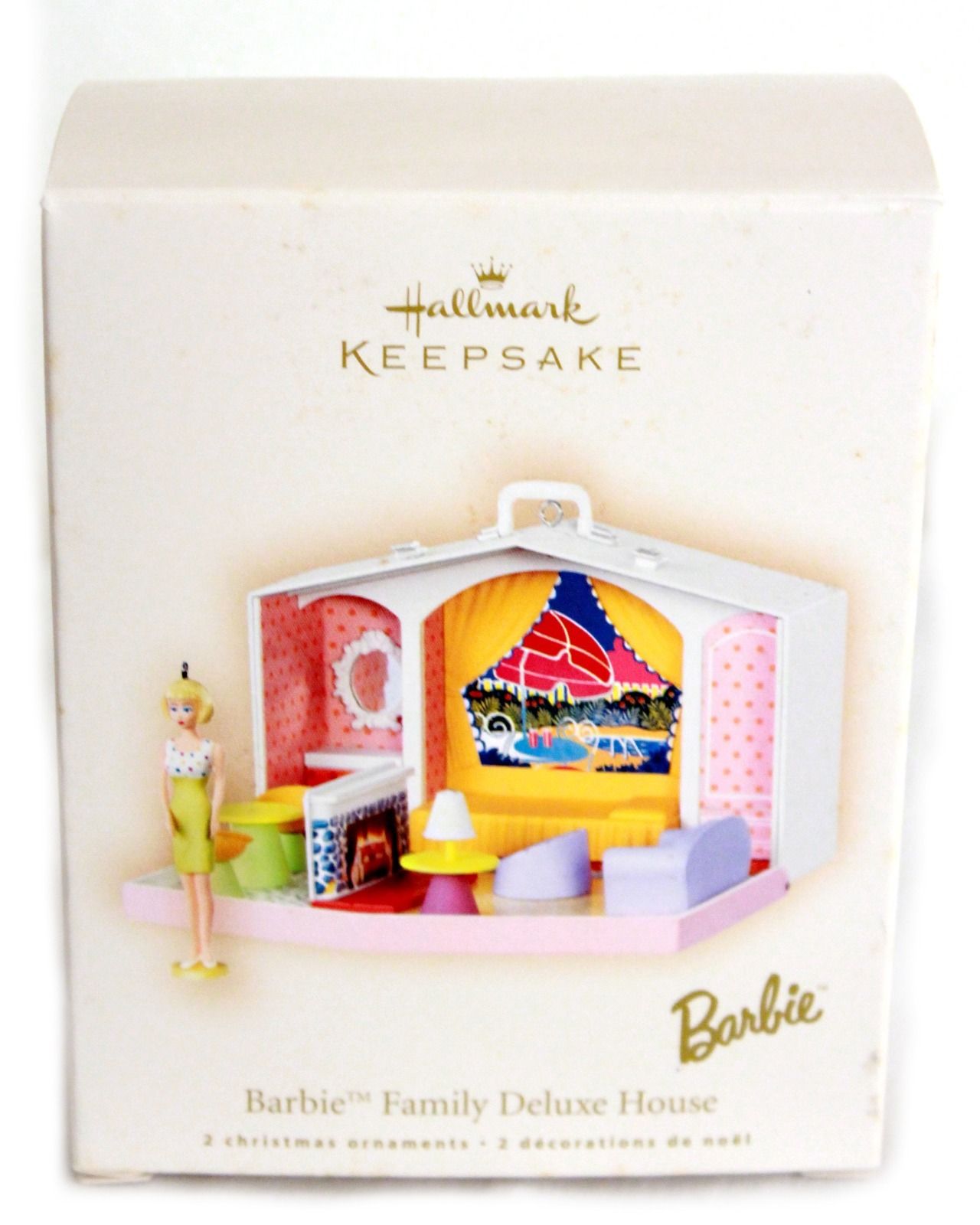 Миниатюра кукольная Дом Барби, 07 г.