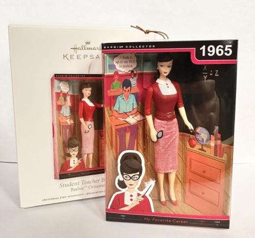 Елочная игрушка Барби Учительница