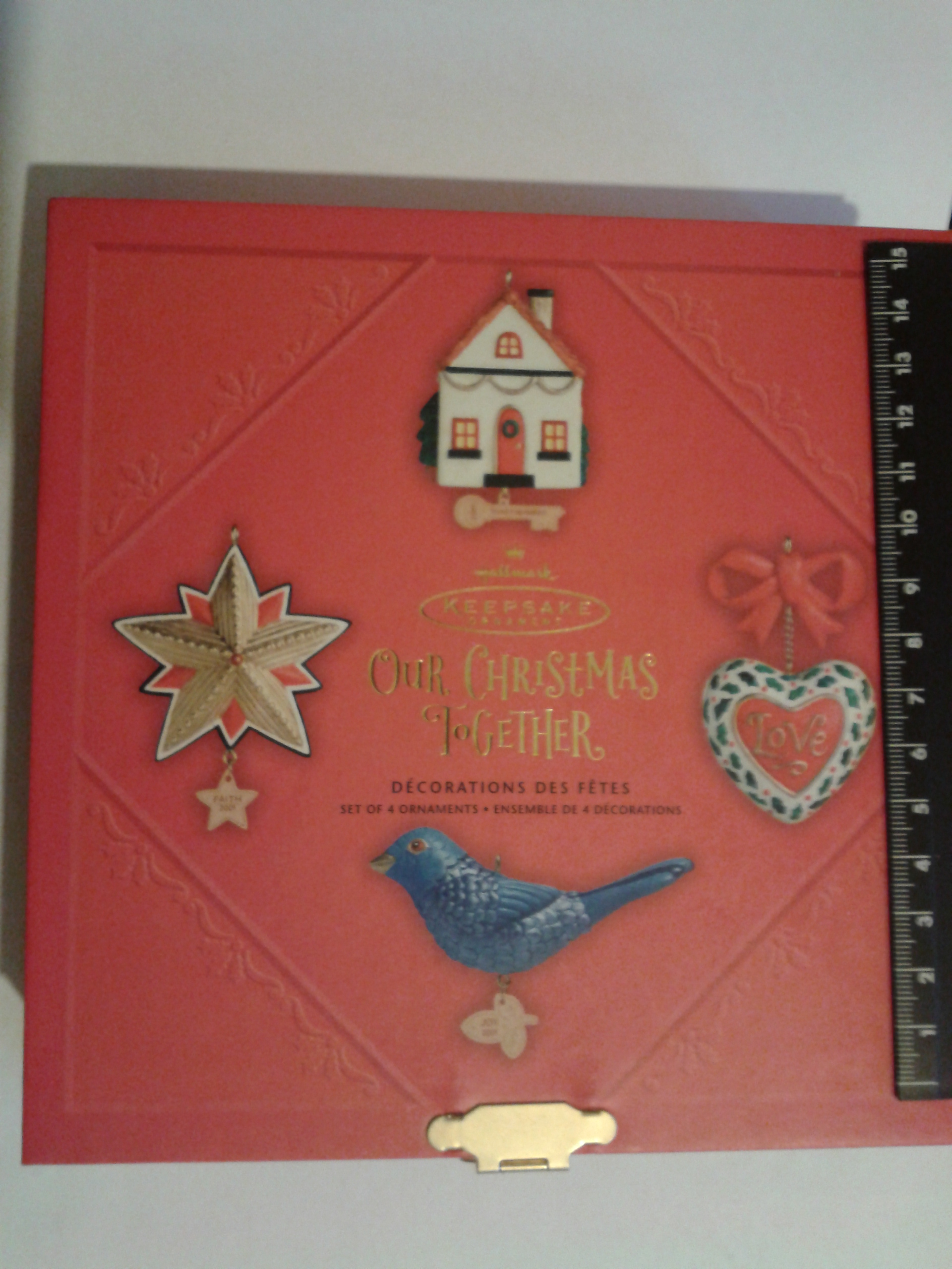 Елочная игрушка Подарочный Сет из Четырех Фигурок