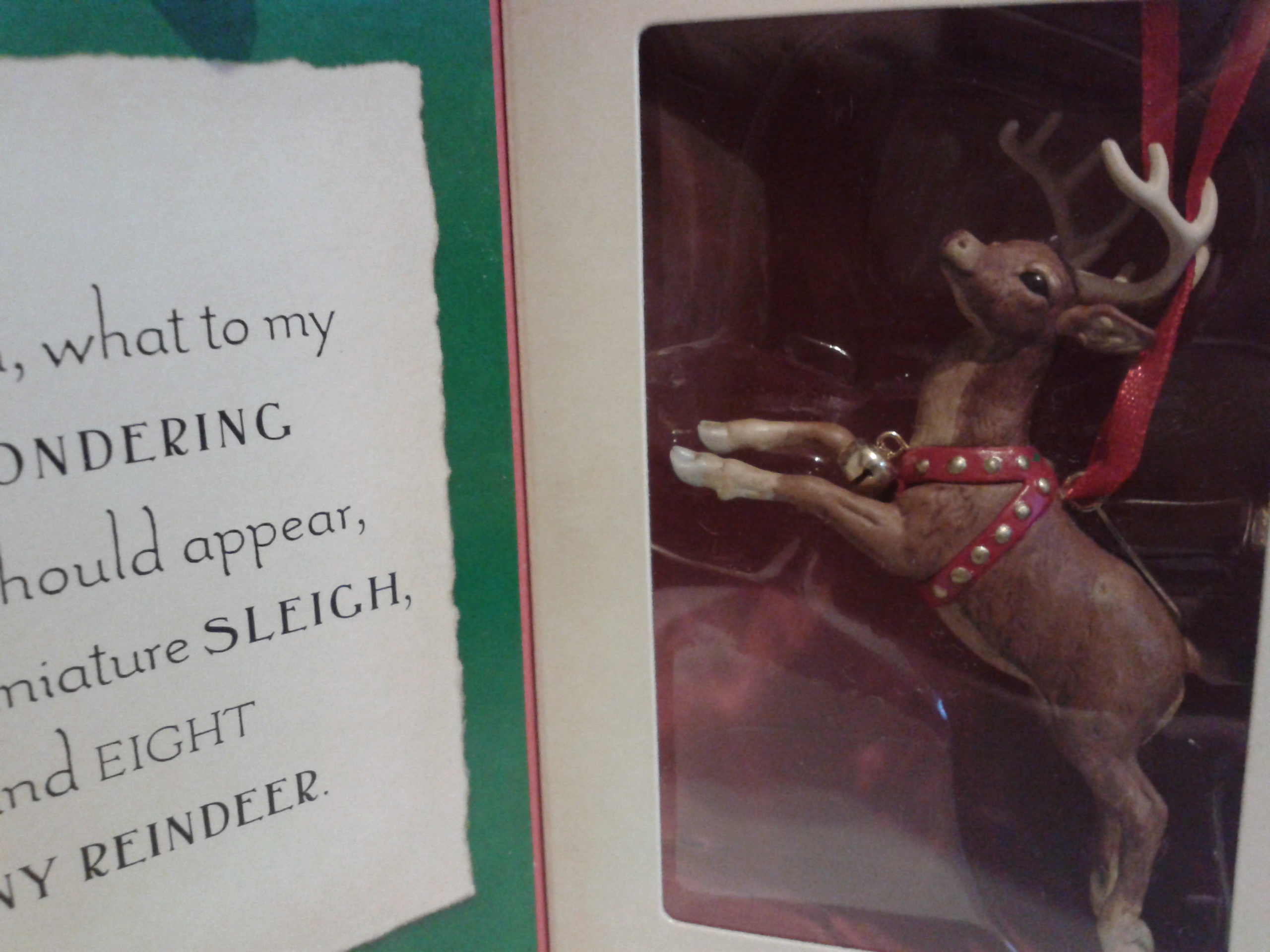 Статуэтка/фигурка/елочная игрушка Олень