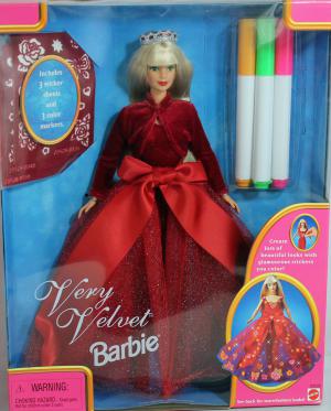 Кукла Барби Красный Вельвет 98 г. 