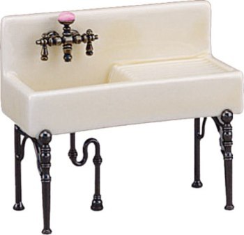 Кухонная раковина с полкой 