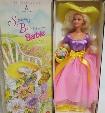 Коллекционная кукла Барби Эйвон, Весеннее Цветение, 95 г.