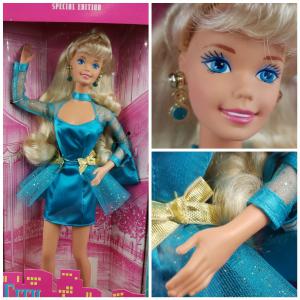 Кукла Барби Городской стиль, в голубом, 95 г.