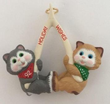 Фигурка Кошек "Сладкое пожелание" 1992 год