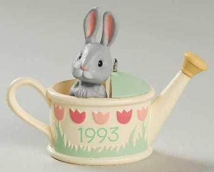 Пасхальная фигурка Зайчик в Лейке 93г. Винтаж