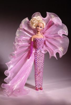 Коллекционная Кукла Барби с настоящими ресничками Вечерняя Экстравагантность 93 г.