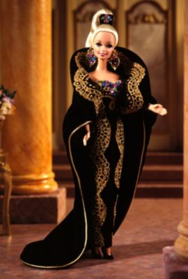 Коллекционная Барби с прошитыми ресничками Гала-Классика в Полночь 95 г.