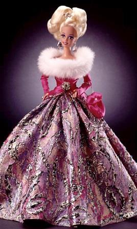 Коллекционная кукла Барби с настоящими ресничками, Звездный Вальс, 95 г.