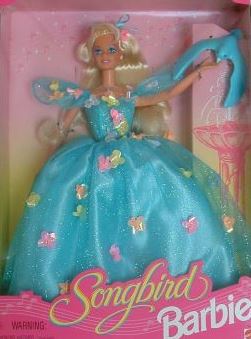 Кукла Барби с поющей птицей 95 г.