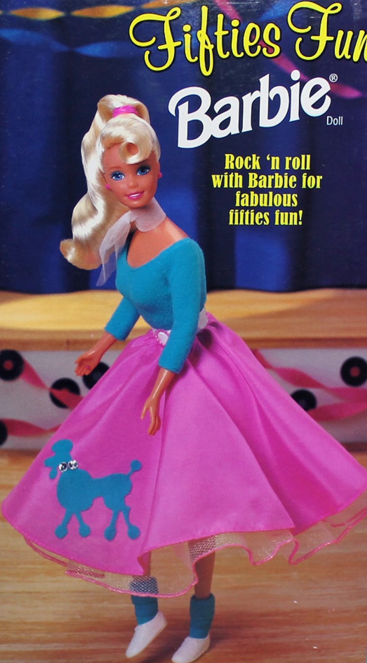Кукла Барби Веселые 50-ые, 96г.