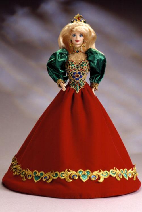 Фарфоровая коллекционная кукла Барби Праздничная Жемчужина. 1995г.
