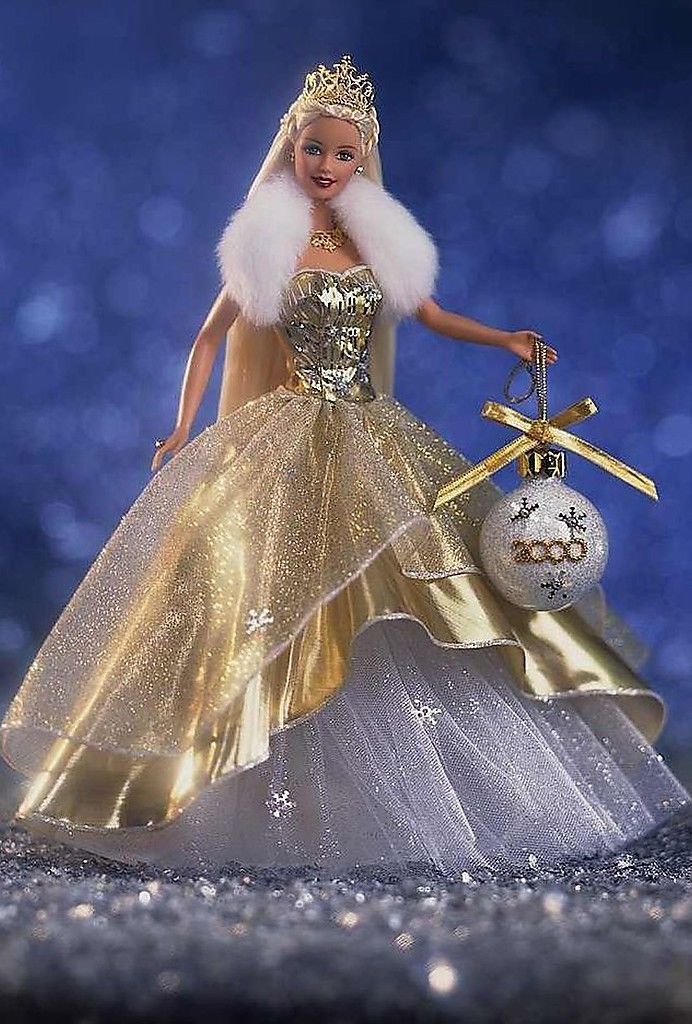 Коллекционная кукла Барби Праздничная 2000