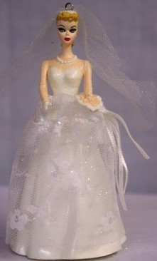Статуэтка/фигурка/елочная игрушка Репро Барби Невеста 97г.