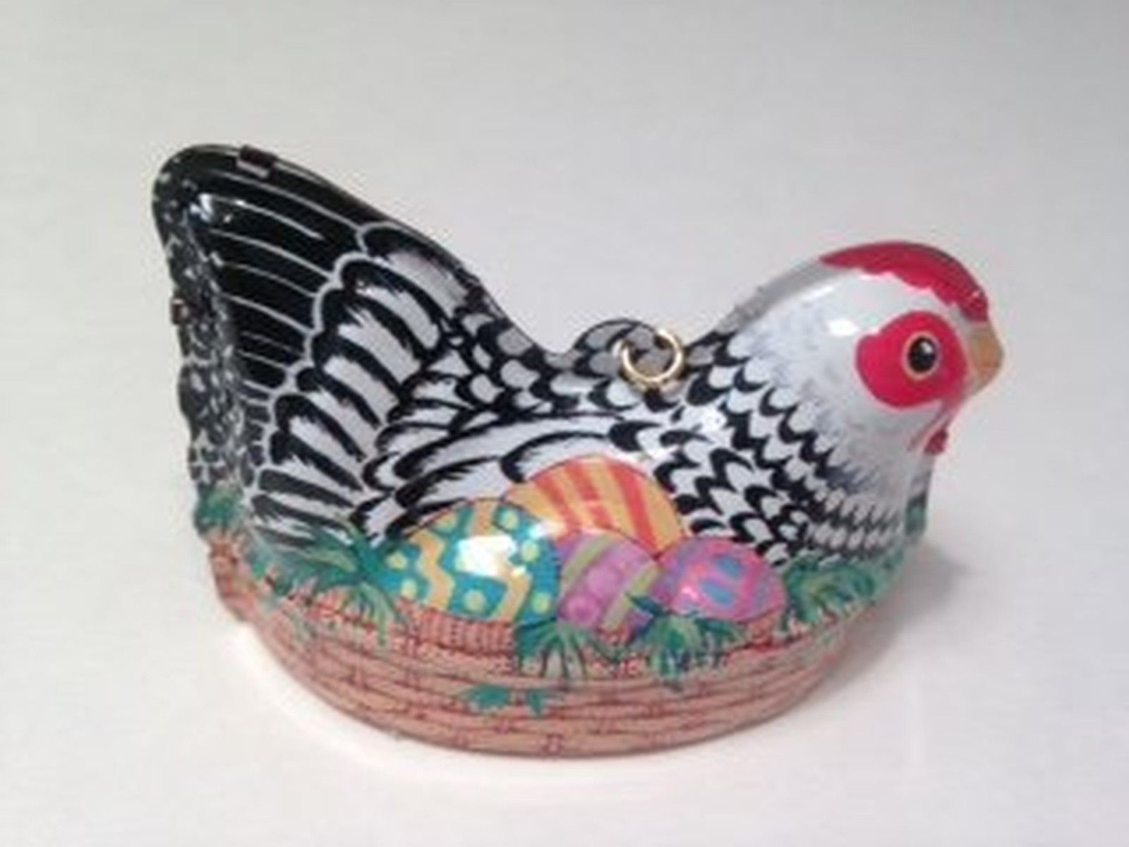 Пасхальный декор Курочка, металл, 98 г.