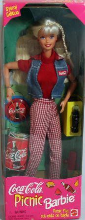 Кукла Барби Пикник с Кока Кола 97г.