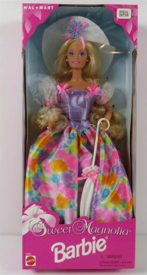 Кукла Барби Сладкая Магнолия с зонтиком 95г.