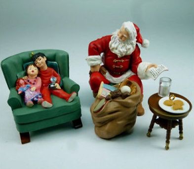 Новогодний декор Санта большая ночь