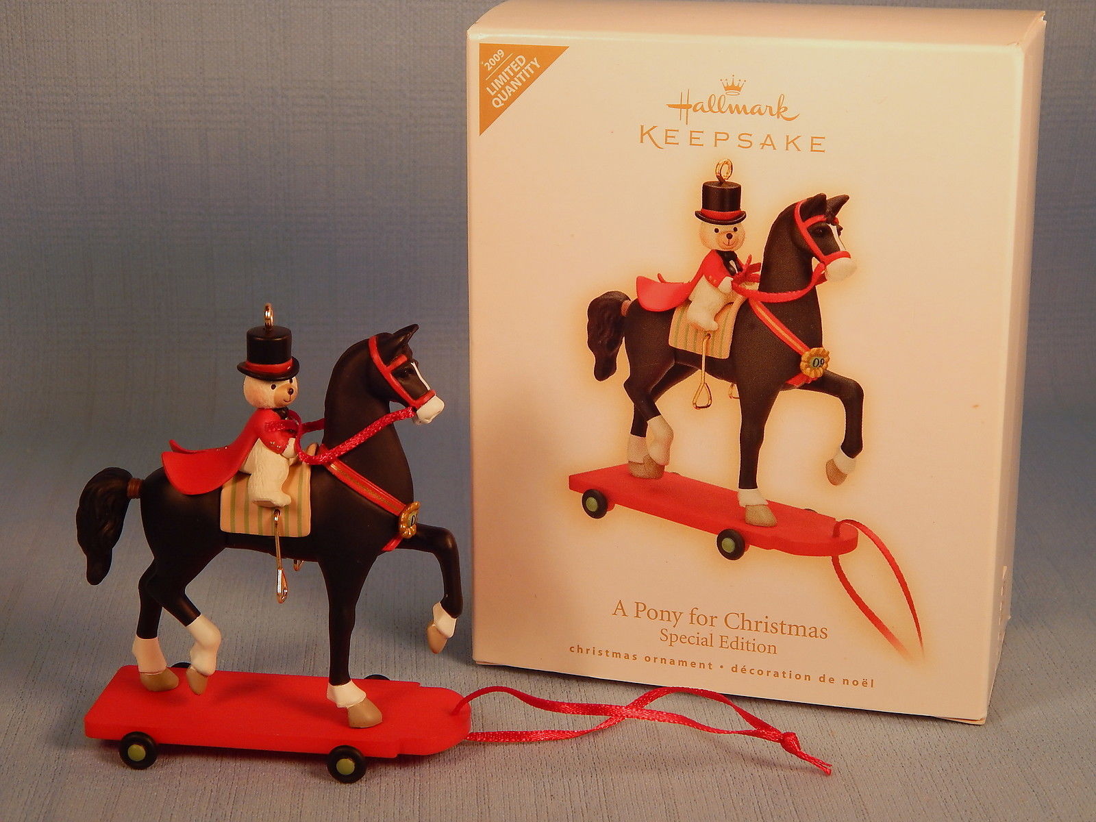 Декор для дома Мишка-Джентльмен на Лошади, 09г.