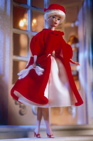 Кукла Барби Репродукция  1962 Силкен Флейм года 97г.