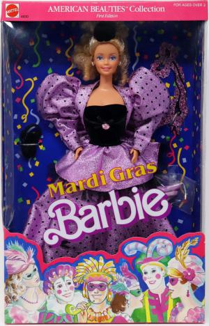Винтажная кукла Барби Марди Маскарад, 87 г.