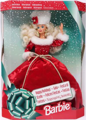 Кукла Барби Хэппи Холидейс Гала, в красном, 94 г.