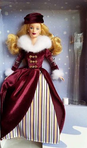Кукла Барби Викторианская на коньках, с музыкальной подставкой, 2000г.