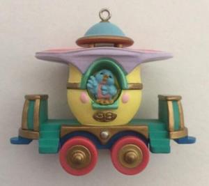 Пасхальный вагончик с птичкой, 98 г.