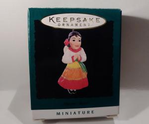 Миниатюра Мексиканская девочка-Ангел 96г.