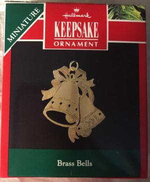 Подвес Колокольчики. Латунь. 91г. Винтаж