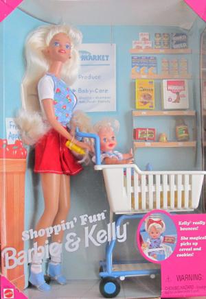 Набор из двух кукол Барби и Шелли Веселые покупки 95 г.