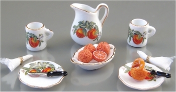 Сервиз с апельсинами