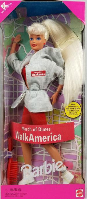 Кукла Барби Идущая Америка 97 г.