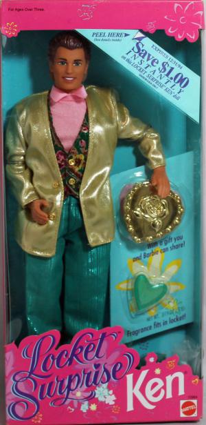 Винтажная кукла Кен Сюрприз, 93 г.