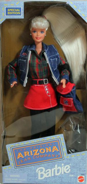 Кукла Барби Джинсовая компания "Аризона" в юбке, 97 г.