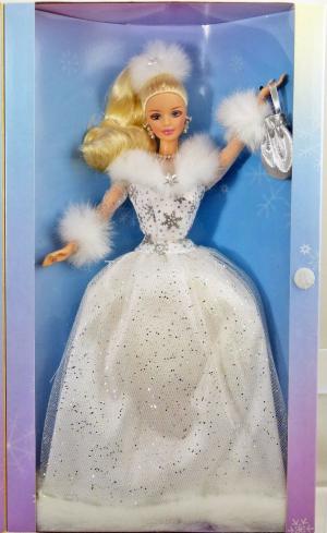 Коллекционная кукла Барби Эйвон, Зимнее отражение, 02г.
