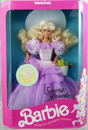 Винтажная кукла Барби Весенний парад 91г.