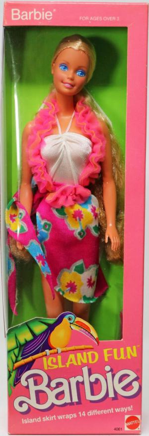 Винтажная кукла Барби Веселые острова, 87 г.