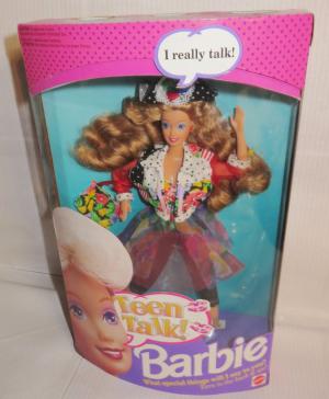 Винтажная кукла Барби Молодежный разговор, говорящая, 91г.