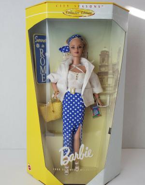Коллекционная кукла Барби Городские Сезоны, Лето в Риме, 99г.