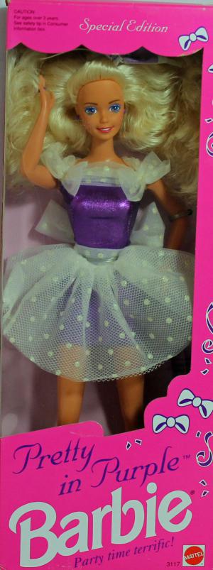 Винтажная кукла Барби Милый пурпурный 92г.