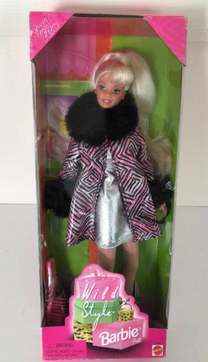 Кукла Барби Дикий Стиль 97г.