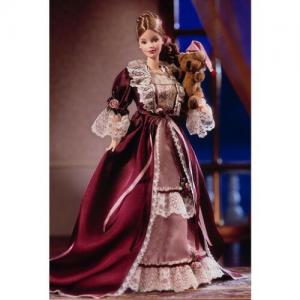 Коллекционная кукла Барби Викторианская с мишкой, 99г.
