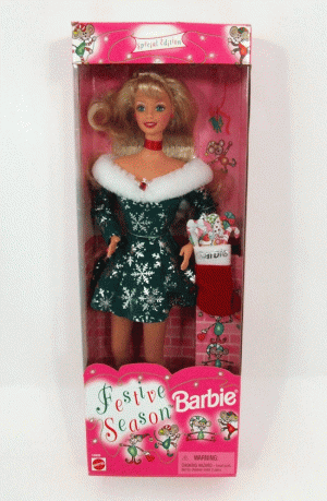 Кукла Барби Праздничный сезон 97 г.