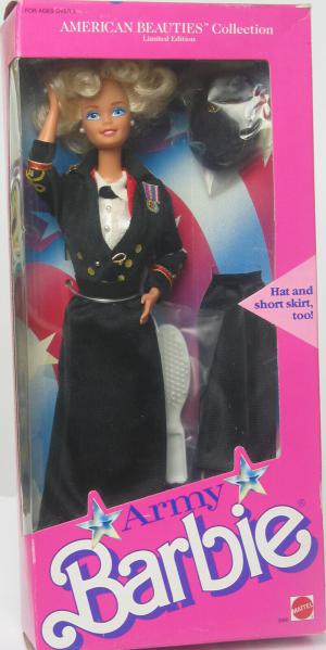 Винтажная кукла Барби в Армии 89 г.